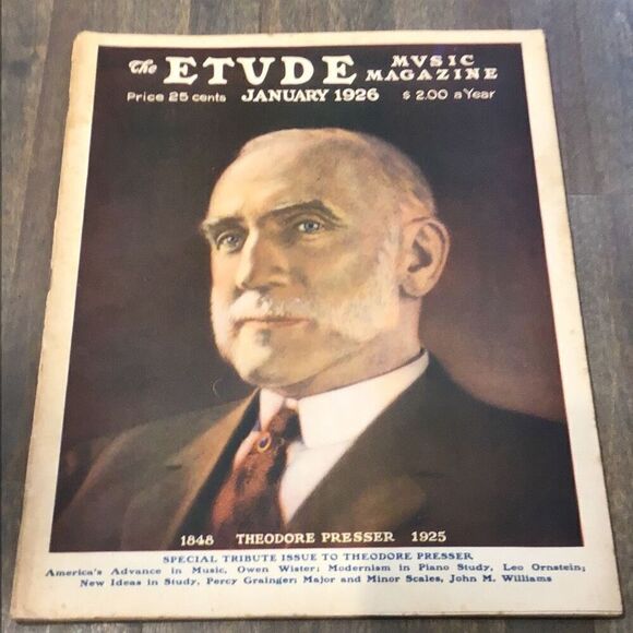 Etude magazine 98 year old, 1926 addition - Picture 1 of 8